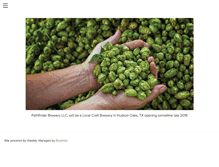 Tablet Screenshot of pathfinderbrewery.com
